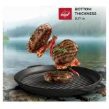 $69 16" Grilling Pan, Uzbek Kazan Cast Iron - Premium Camping Cookware