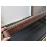 $130 AZRHOM Walnut Wood Cutting Board 24x18in with Juice Groove