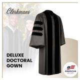 $107 CLERKMANS Unisex Doctoral PhD Graduation Gown - Robe, 54 XL