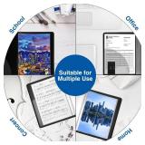 Sooez Heavy Duty Binder with 18x24 Sleeves, 30 Sheet Protectors