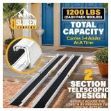 $230 8ft Portable Aluminum Wheelchair Ramp, 96" L, 1200lb, 2-Pack