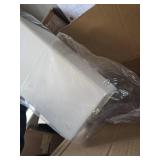 $100 Artificial Red Dracaena Tree 5FT with 6 Heads & White Tall Planter