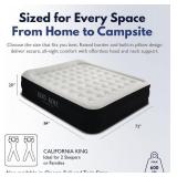 $180 King Koil Cal King Air Mattress with Built-in Pump, Waterproof
