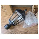 $160 Royal Bulb Series Outdoor Solar LED Post Light with 3 in. Fitter