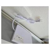 $90 LED Bathroom Mirror 40x32, Anti-Fog, Dimmable Lights, Squared Bottom Co