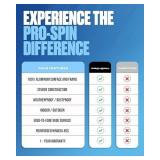 $270 PRO SPIN Compact Ping Pong Table - 72x41 Mid-Size, Foldable