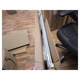 $130 51.18in Tall Dog Gate with Cat Door, 81.11in Wide 3-Panel Gate