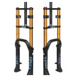 $169 BUCKLOS 20-Inch Fat Tire E-Bike Front Fork, 180mm Travel
