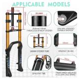 $169 BUCKLOS 20-Inch Fat Tire E-Bike Front Fork, 180mm Travel