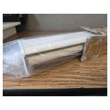 $74 Persilux Blackout Roller Shades, Cordless, Linen Fabric, 34.5"W