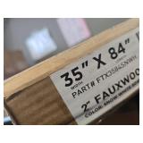 $124 Lotus & Windoware Cordless 2" Faux Wood Room Darkening Blind