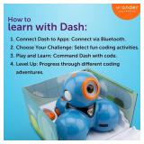 $190 Wonder Workshop Dash Robot - Coding STEM Toy for Kids 6+