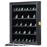 KCRasan Arrowhead Display Case Native American Wall Mount