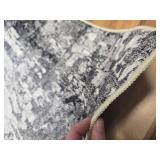 $58 Rugcomf 6x9 Washable Soft Area Rug, Abstract Non-Slip Faux Wool