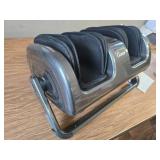 $80 Shiatsu Foot Massager with Heat and Calf Rollers for Relief, Grey