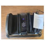 $80 Shiatsu Foot Massager with Heat and Calf Rollers for Relief, Grey