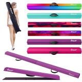 8ft Folding Balance Beam - Foldable Gymnastics Foam for Kids