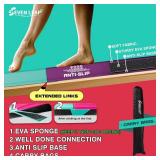 8ft Folding Balance Beam - Foldable Gymnastics Foam for Kids