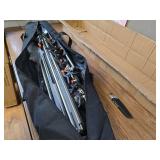 $240 13x13ft Stainless Steel Photo Backdrop Stand Kit - Adjustable