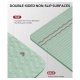 $60 HAPBEAR Extra Large Yoga Mat 72x48/78x54, 1/4-1/3" Thick, Non-Slip