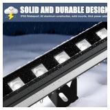 $130 Dual-Sided LED Wall Washer Lights 24W+12W 5000K 120V Waterproof