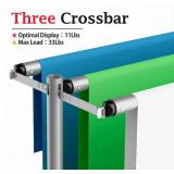 $290 EMART Backdrop Stand 8.9x10 Ft Heavy Duty 3-Crossbar Kit