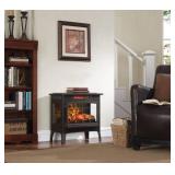 $260 Duraflame Electric Fireplace Stove with 3D Flame 1k Sq Ft Bronze