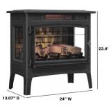 $260 Duraflame Electric Fireplace Stove with 3D Flame 1k Sq Ft Bronze