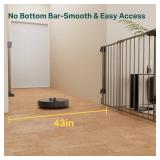 $60 Cumbor 29.2 43" Baby Gate for Stairs, Wall-Mounted