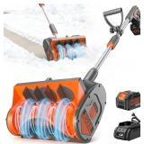 $200 Keenstone 12" Cordless Snow Shovel 21V 4.0Ah Battery/Charger