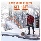 $200 Keenstone 12" Cordless Snow Shovel 21V 4.0Ah Battery/Charger