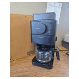 $110 10-Cup Coffee Maker with Grinder, Auto Grind & Brew, Glass Carafe