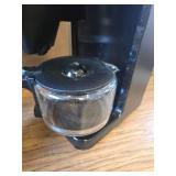 $110 10-Cup Coffee Maker with Grinder, Auto Grind & Brew, Glass Carafe
