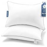 Pillows Set of 2, Ultra Thick Down Alternative, Cooling, Washable