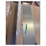 Door Kick Plate 8x36 Aluminum Kickplate, Brushed Nickel