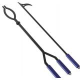 $51 40" Fire Log Tongs, Firewood Grabber ONLY, Pit Tool