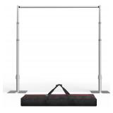 $240 EMART Pipe and Drape Backdrop Stand Kit, 12x10 ft, Heavy Duty