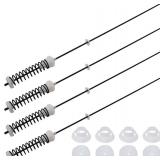 Beaquicy Washer Suspension Rods Kit 4 Pcs for Whirlpool/Kenmore