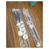 Beaquicy Washer Suspension Rods Kit 4 Pcs for Whirlpool/Kenmore