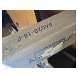 $60 Metal Full-Size Bed Frame with Storage No Box Spring, 18 in, Black