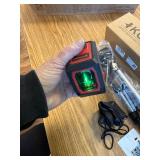 Laser Level with Tripod, 100 ft Cross Line, 360 Self-Leveling