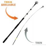 $50 28ft Telescopic Pole, 5-20ft Adjustable Aluminum with Twist-On Tip