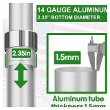 $70 Telescoping Flag Pole for Outdoors, 20 ft Heavy-Duty Aluminum