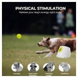 $129 ALL FOR PAWS Automatic Dog Ball Launcher for Medium to Large Dogs
