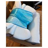 Bedluxe Wedge Pillow Headboard, 3PCS Orthopedic Wedge Set