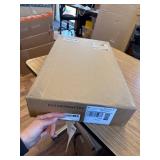 $56 750 lbs 3-Tier Metal Shelf, Heavy-Duty Wire Rack, Black