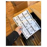 $56 750 lbs 3-Tier Metal Shelf, Heavy-Duty Wire Rack, Black