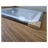 HEART ART 20x28 Picture Frame with Mat, Black, Wall Mount