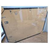 HEART ART 20x28 Picture Frame with Mat, Black, Wall Mount