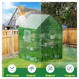 $80 SPECILITE 56 56 78Inch Walk-in Greenhouse with Thick PE Cover